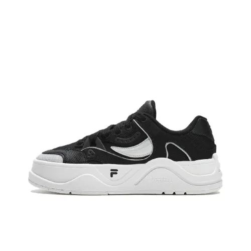 FILA FUSION 50-50 Skateboard Shoes Women's Low-Top Black/Lunar Rock Gray