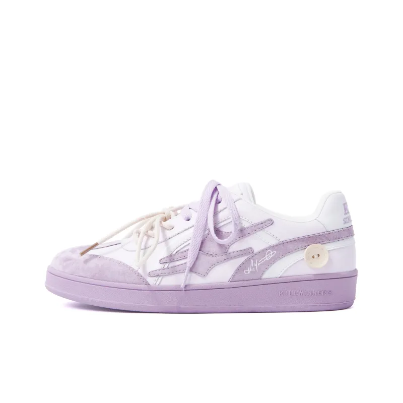 KILLWINNER Low Top Skateboard Shoes Women's Pink Purple-0
