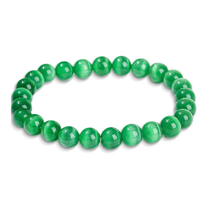 Inkopper Glass Cat Eye Bracelets Unisex-6