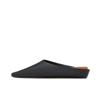NEOUS Closed Toe Slippers 3cm Women's Black