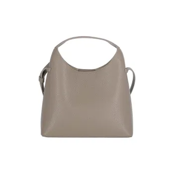 AESTHER EKME Calfskin Portable Crossbody Bag Shoulder Bag Mini Women's Gray