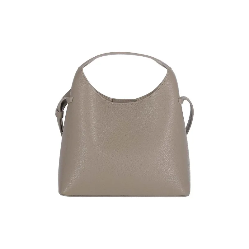 AESTHER EKME Calfskin Portable Crossbody Bag Shoulder Bag Mini Women's Gray-0