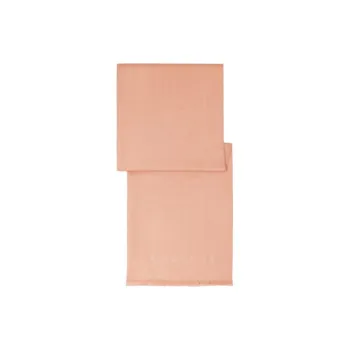 COACH Wool Knit Scarves Unisex Pink
