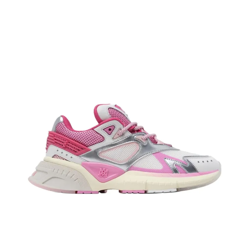 AMIRI Ma Runner Low Top Casual Shoes Women's Pink-1