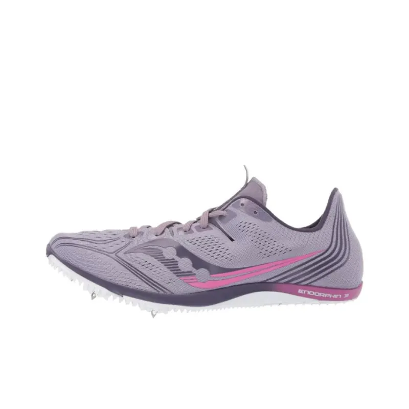 Saucony Slip-Resistant Cushioning Lightweight Low-Top Running Lessons Women's Purple-0