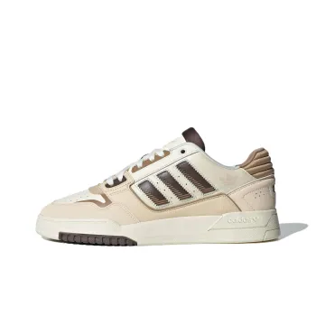 Adidas Originals Drop Step 2.0 Low Top Skateboard Shoes Unisex White Brown