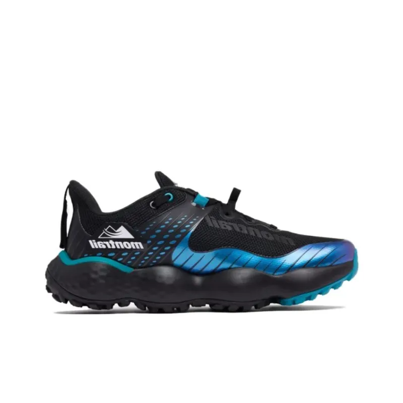 Columbia Montrail Cushioning Anti Slip And Wear Resistant Low Top Trail Running Y2k Running Shoes Men's Black Blue-1