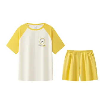 Gongdie x Disney Pajama Set Women's Yellow