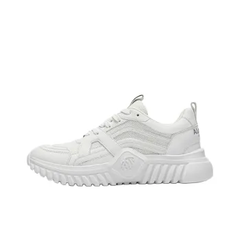 DEGAIA Low Top Casual Shoes Men's Black White, Black