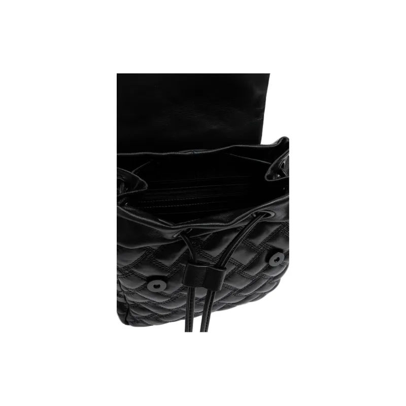 Kurt Geiger London Leather Backpack Women's Black-4
