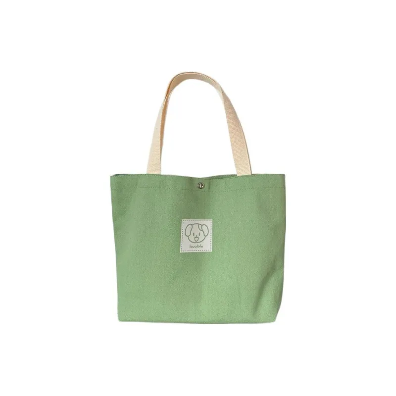 PULUWIRR Canvas Shoulder Bag, Handbag Medium Size Women's Beige/Black/Purple/Red/Emerald Green/Dark Green-8
