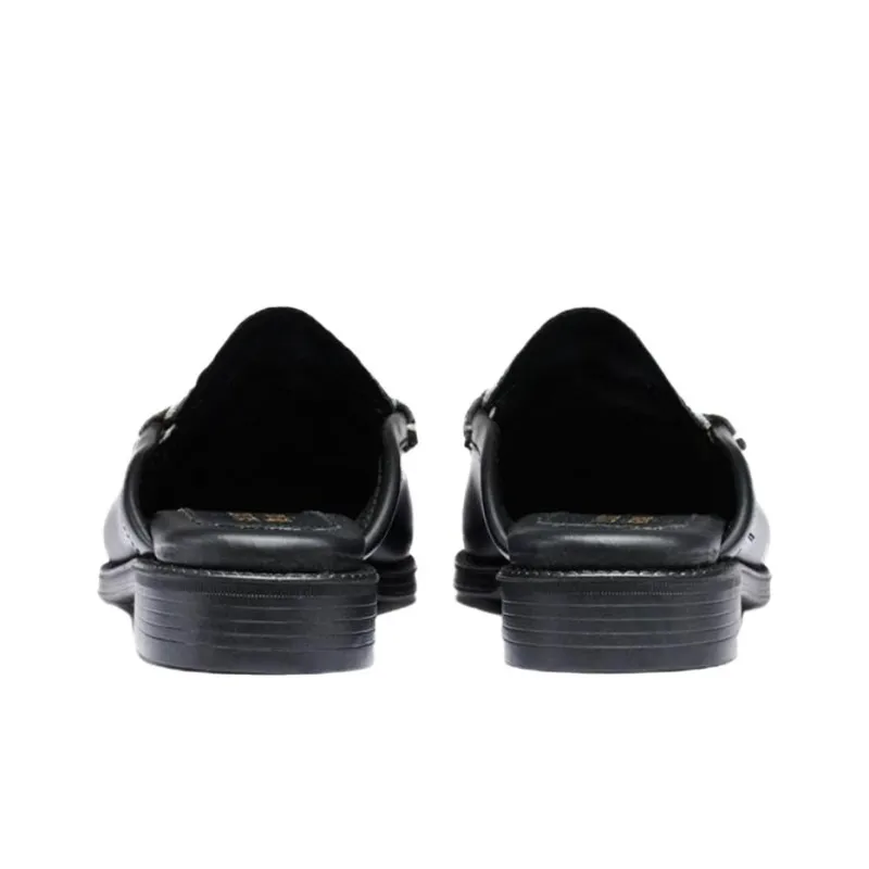 G.H. Bass & Co. Wrap-toe Slippers Women's Black White-4