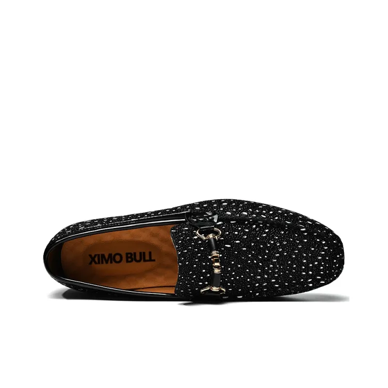 XIMO BULL Men's Casual Shoes Men's Black-3