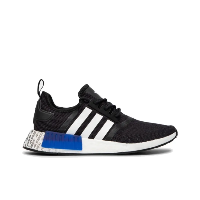 NMD_R1 Adidas Originals 'Logo Print Black Royal Blue'-1