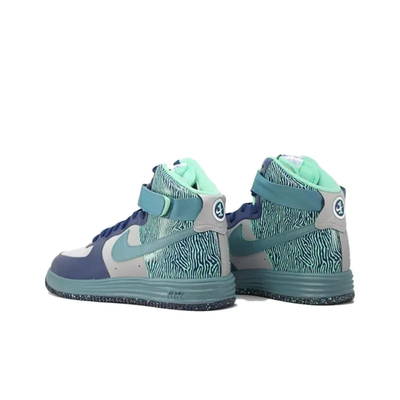 Nike Lunar Force 1 Ns Hi Prm Silver/Mineral Teal-3