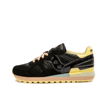Saucony Shadow Original Running Shoes Women's Low-Top Black/Yellow