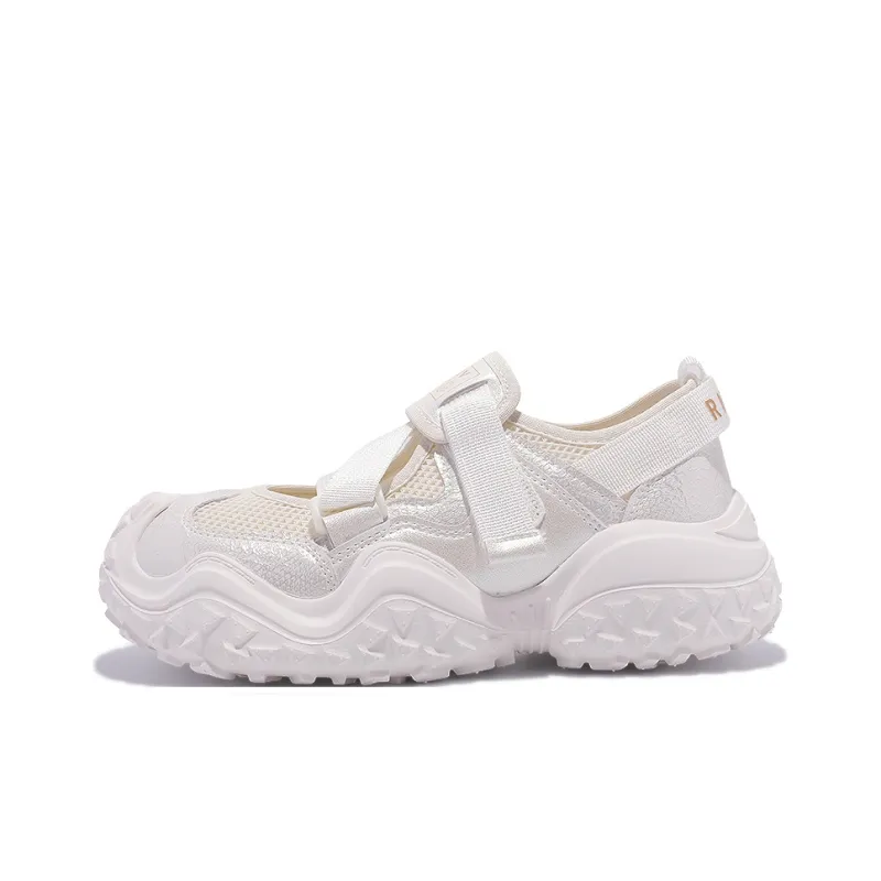 Miss Zhang Cushioned Slip-Resistant Abrasion-Resistant Low-Top Casual Shoes Women's Beige-0
