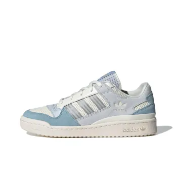 Adidas Originals FORUM Cushioning Anti-Slip And Wear-Resistant Low-Top Casual Running Shoes Unisex Blue White