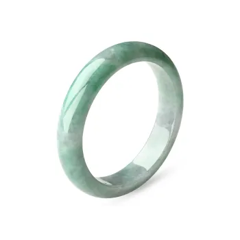 LAOMIAO Bean Type Jadeite Imperial Noble Lady Bangle Women's