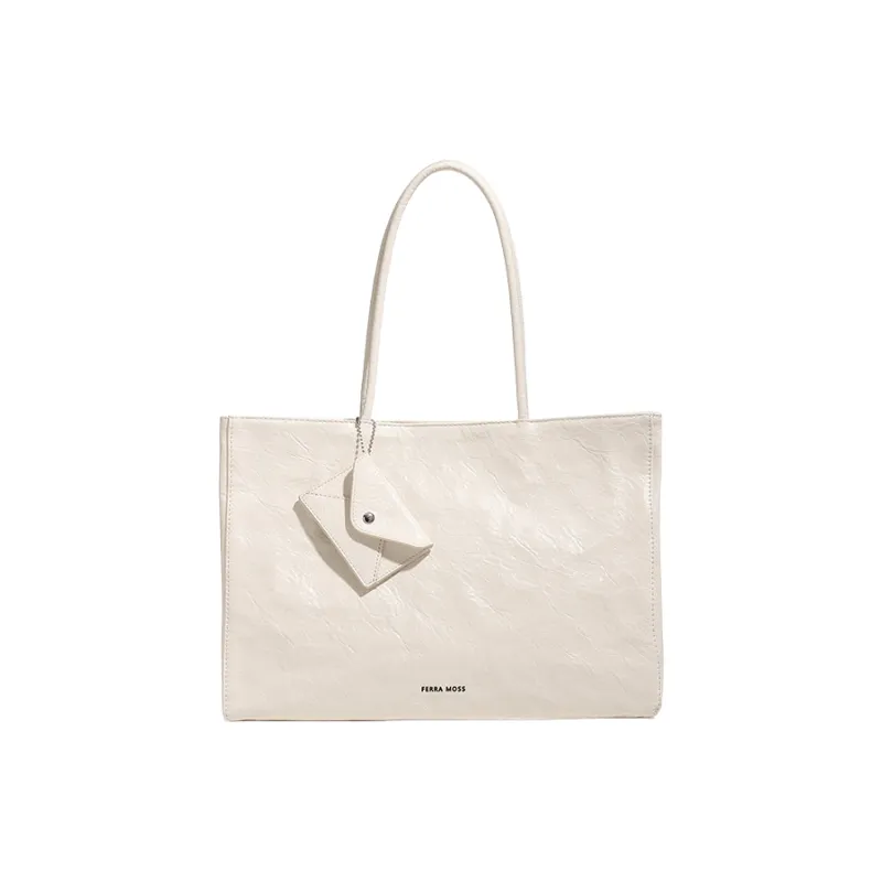 DALO Pu Shoulder Bag Handbag Women's Black/Milk White-6