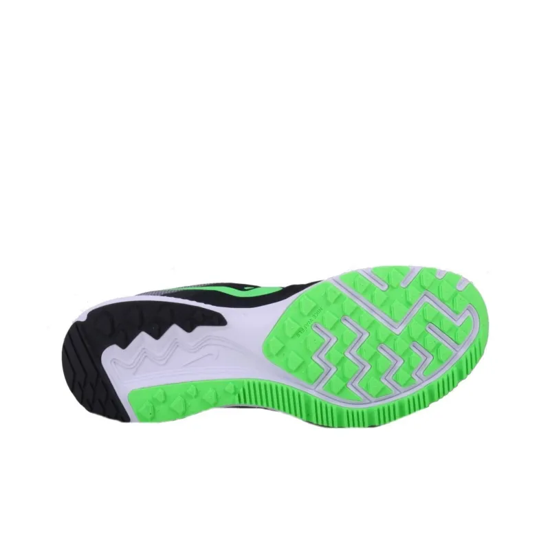 Nike ZOOM Winflo 2 Slip Resistant, Abrasion Resistant Cushioning Low Top Casual Running Shoes Men's Black White Gray-4