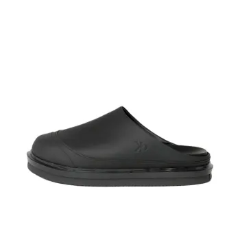 CALVIN KLEIN Wrap-toe Slippers Men's Black