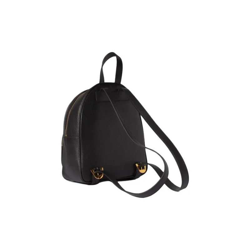 COCCINELLE Leather Backpack Medium Size Women's Black-2