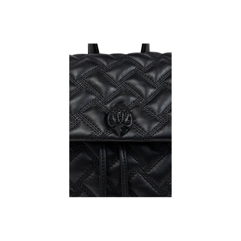 Kurt Geiger London Leather Backpack Women's Black-3