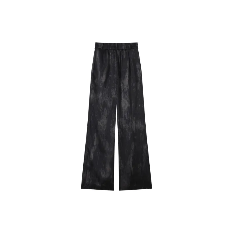 0571 Family Casual Pants Women's Black-1