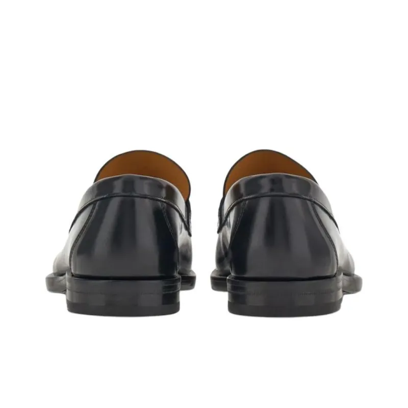 Ferragamo Loafers Men Black-4