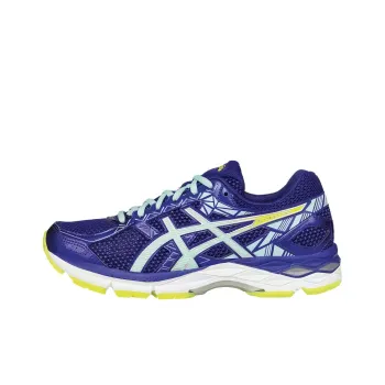 Asics Gel-Exalt 3 Anti-Slip And Wear-Resistant Breathable Low-Top Running Shoes Women's Blue White