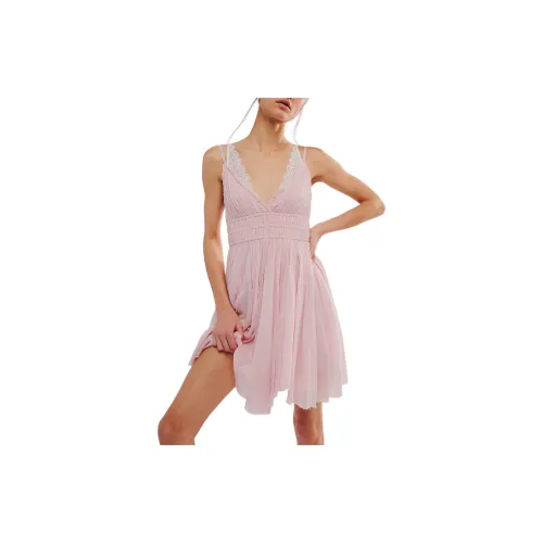 FREE PEOPLE Slip Dresses Women's Pink Tutu