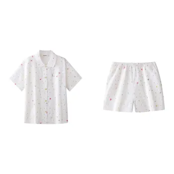 Wabi Town Pajama Set Women's White