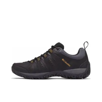 Columbia Woodburn Anti Slip Wear Resistant Low Top Outdoor Shoes Men's Black