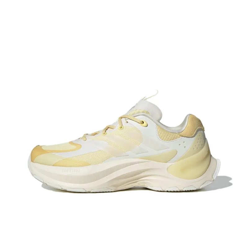 Adidas Maxxwavy Anti Slip Wear Resistant Low Top Chunky Sneakers Unisex Yellow-0