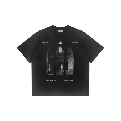 LOSTCTRL T-Shirts Unisex Black