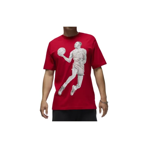 Nike T-Shirts Men Jim Red