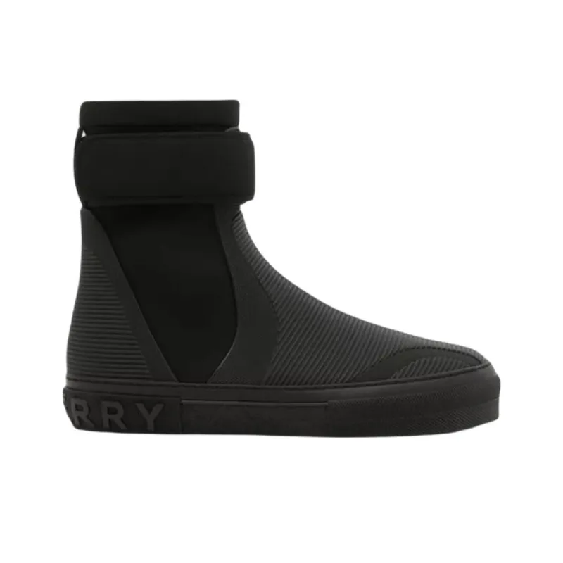 Burberry Sub High-Top Sneaker Black-1