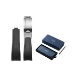[New Diver Exclusive]Black with Silver Folding Clasp