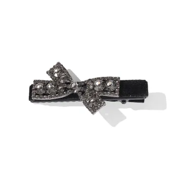 Like A Dream Everyday Advanced Lightweight Luxurious Velvet Bangs Clip Sweet Style Versatile Front Hair Slide Women's