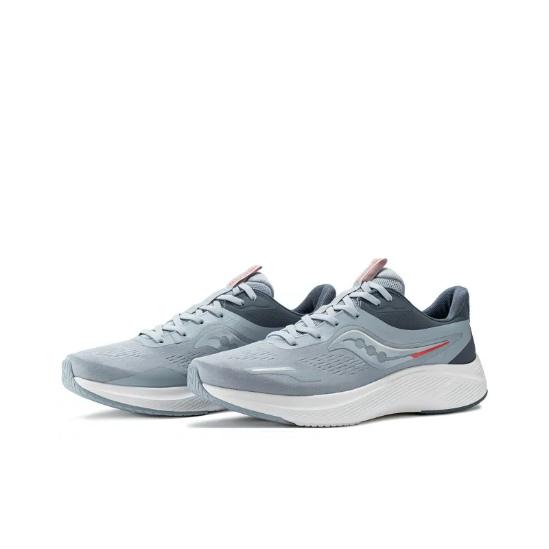 Saucony Lancer Running Shoes Men Low Top Blue Gray/White-2
