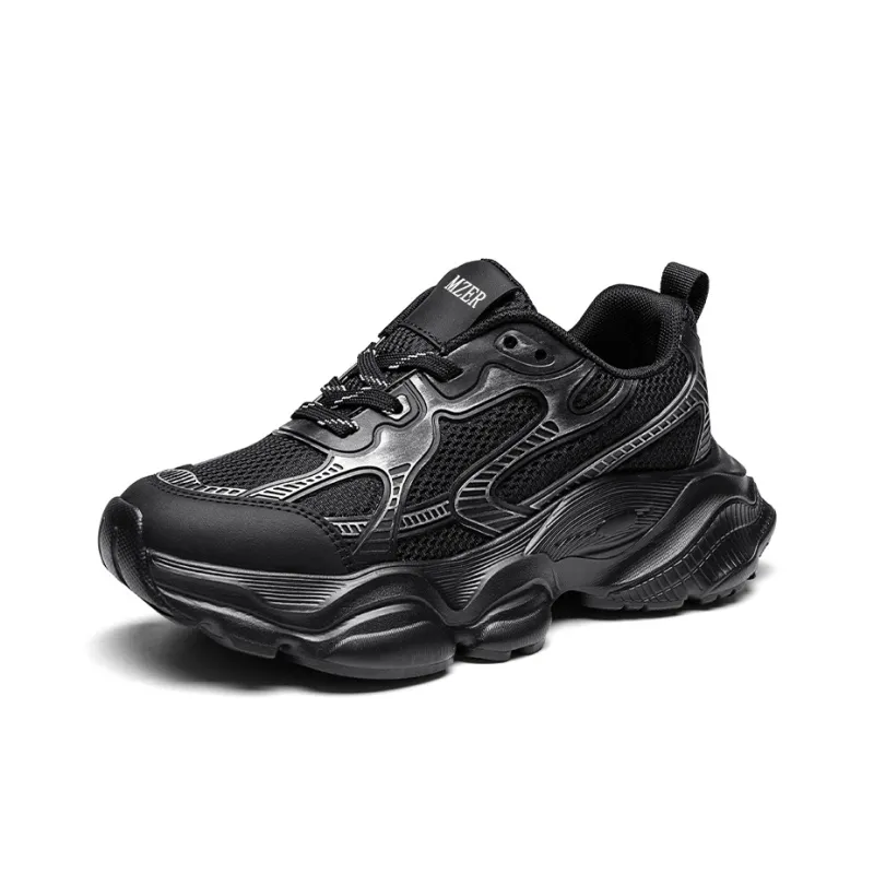 Magelly Cushioning Anti-Slip Wear-Resistant Breathable Lightweight Height Increasing Low-Top Chunky Sneakers Men's-1