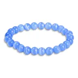 Sky Blue Beaded Bracelet