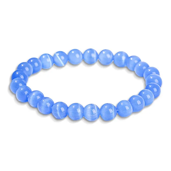 Inkopper Glass Cat Eye Bracelets Unisex-5