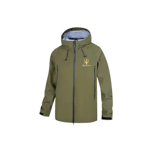 Maserati Jackets Unisex Deep Moss Green