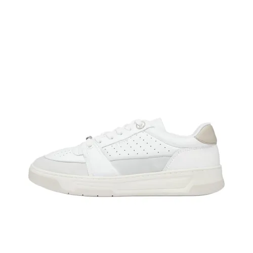 HUGO BOSS Skateboard Shoes Women's Low-Top White