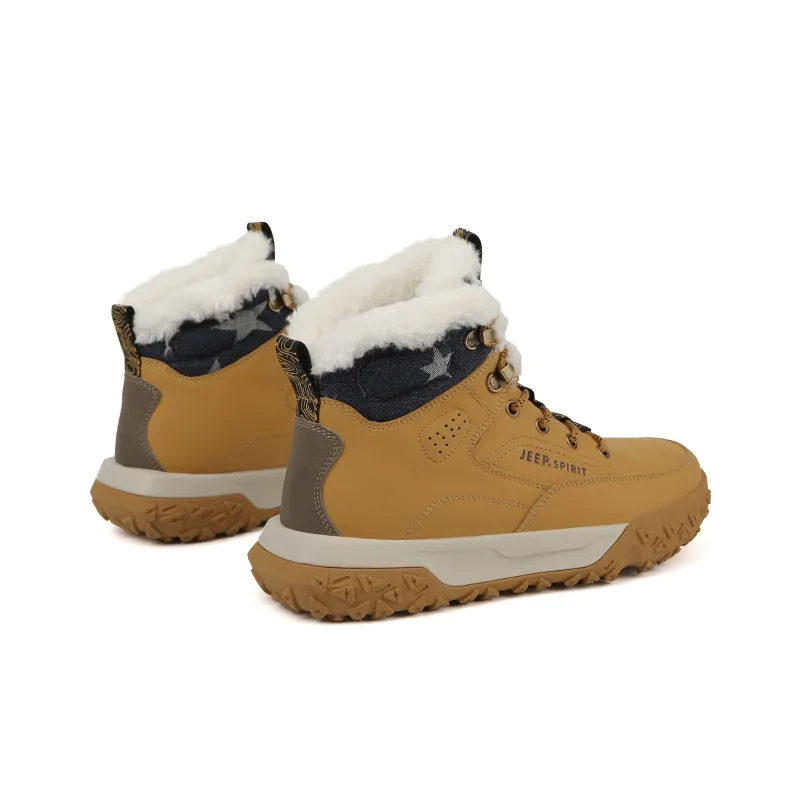 JEEP SPIRIT Yellow Boots Short Martin Boot Men's Sunrise Yellow-3