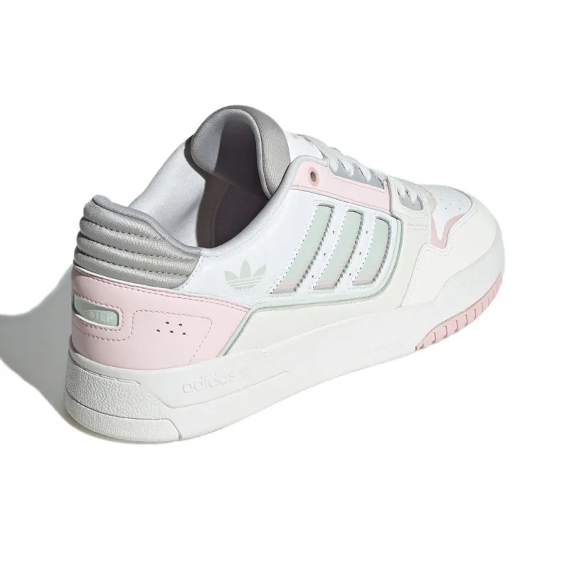 Adidas Originals Drop Step 2.0 Anti Slip Wear Resistant Low Top Skateboard Shoes Women's White Pink-2