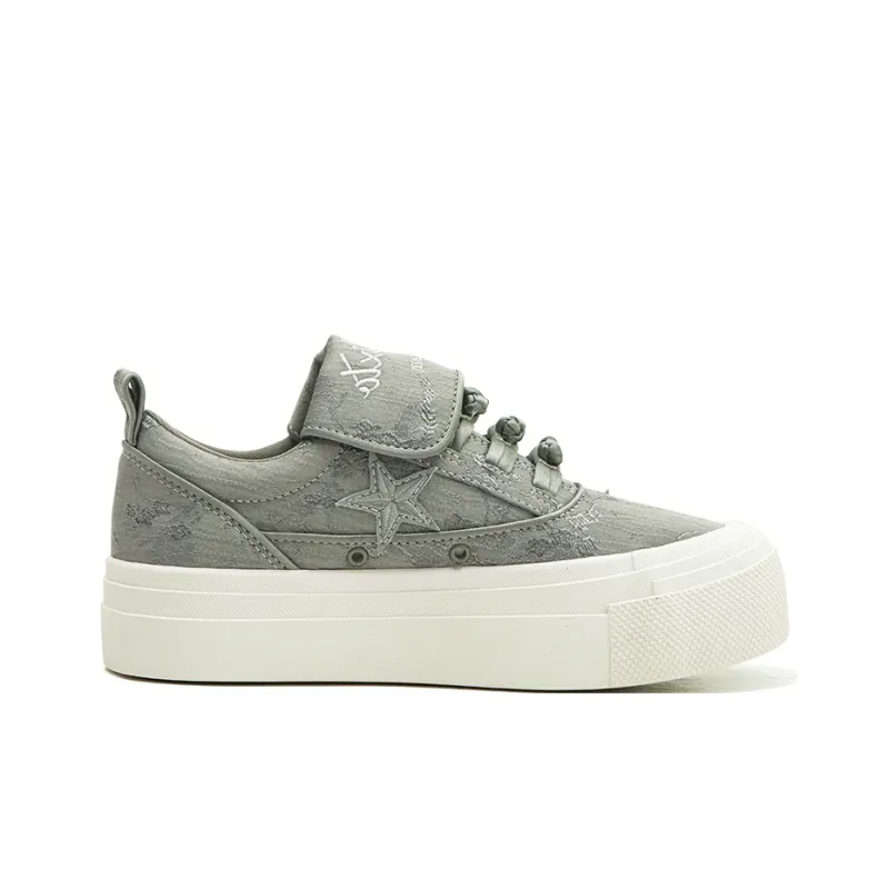 KAALIXTO Skateboarding Canvas Low 'Grey'-1