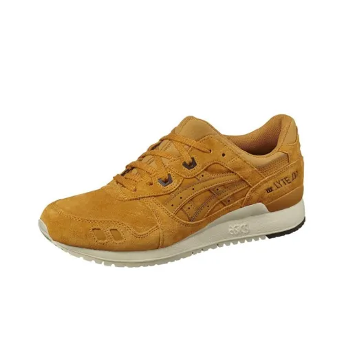 Asics Gel-Lyte 3 Anti-Slip Wear-Resistant Low-Top Running Shoes Men's Yellow White